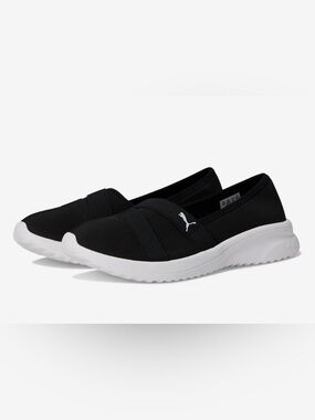 PUMA Women's Adelina 2 Sneakers, Black, Sz 11